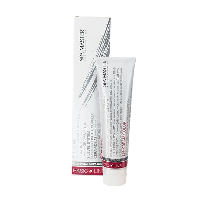 Пігмент прямої дії для волосся Spa Master Basic Line Spa Cream Color, Red, 100 мл